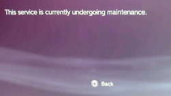 PSN Store down for maintenance