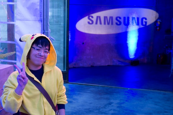 Gaget Geek at Samsung event