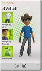 Xbox Live Avatar Windows Phone