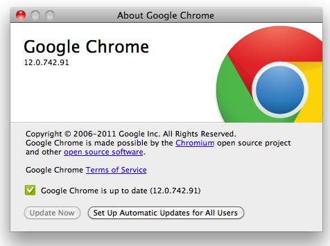 git google chrome