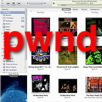 iTunes pwnd 200 pix