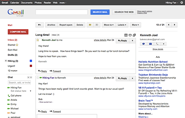 New Gmail