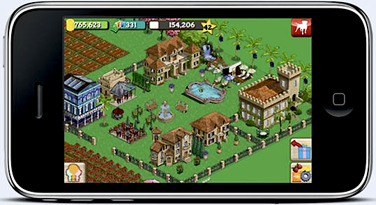 FarmVille on iPhone