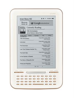 iriver Story HD google ebooks e-reader