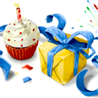 Birthday Doodle 200 pix