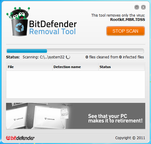 BitDefender Removal Tool