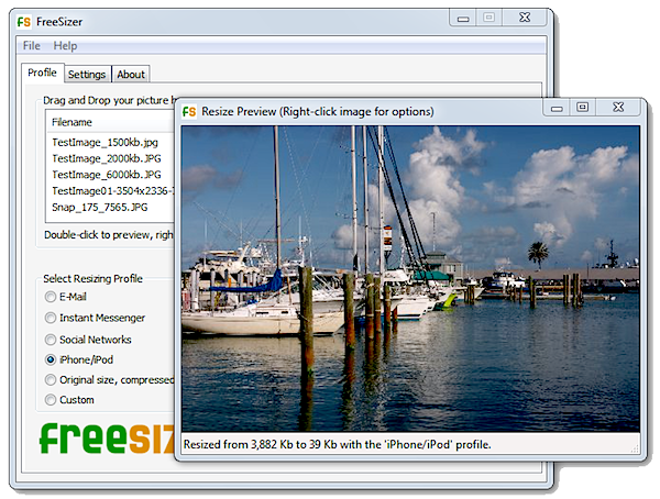 Freesizer