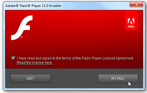 adobe flash player 11 offline installer for windows 7 64 bit