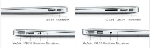 Macbook Air 2011 I/O