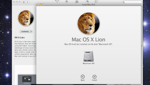 download mac os x lion clean install
