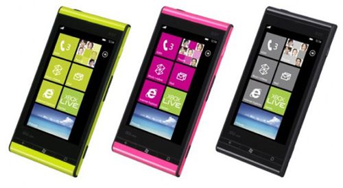 Fujitsu Windows Phone Mango IS12T