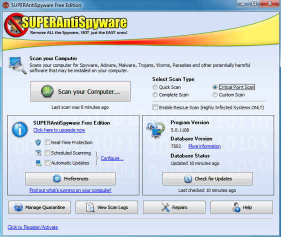 SuperAntiSpyware